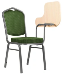 Upholstered Chair with Writing Desk B-7