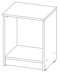 Multifunctional Mobile Storage Section - Customizable Design