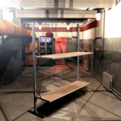 Metal Bunk Beds for Civil Defense Bunkers NZS-948-4/2 (NZS-4.112) / NR121 (Type IV B-948.00.00.000-01)