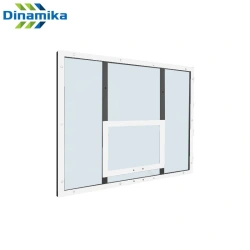 Training Basketball Backboard Made of Monolithic Polycarbonate with Frame