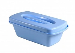 Polymer Containers with Perforated Pallet and Lid for Pre-Sterilization Cleaning, Chemical Disinfection, and Sterilization