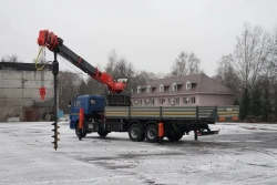Multi-Function Hydraulic Crane Truck KAMAZ 65117 MKMA 64K36N-UA