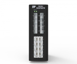 Industrial Managed L3 Switch with IP30 Protection - InZer-3412PGEFM