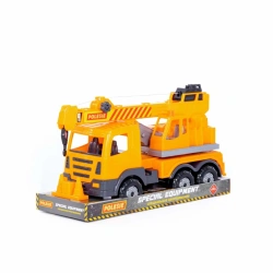 Realistic Toy Crane Truck for Kids with Extendable Arm Prestige Model 76533