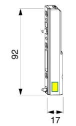 Hinge for Securing Casement Windows to Frame" (Model: 251067)