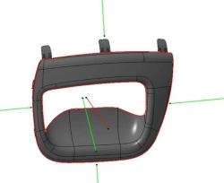 Right Rear Door Trim Panel for M1 and N1 Vehicles - 96812374ZD