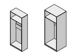 Office Wooden Wardrobe - Work Furniture Set