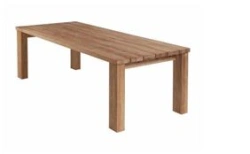 Wooden Table for Public Spaces, Model 21001