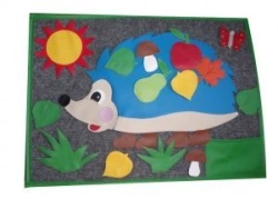 Hedgehog Play Mat for Preschool Kids