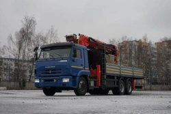 Multi-Functional Truck with Hydraulic Crane MKMA on KAMAZ 65117 Base 64K07N-U8