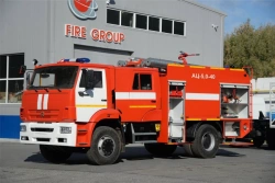 Fire Tanker with Mast 58816Z on KAMAZ-53605-A5 Chassis