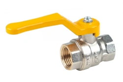 Nickel-Plated Gas Ball Valve Dist, Expert Series DN20 3/4
