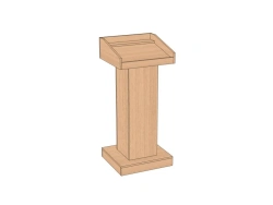 ATр-125 Tribuna 500*550*1204 mm - Durable Presentation Stand