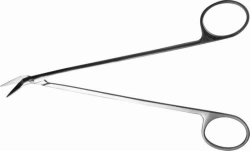 Diethrich Horizontal-Curved Vascular Scissors 25° 11-380-25
