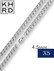 Men's Sterling Silver Chain Necklace 925, Model C-015