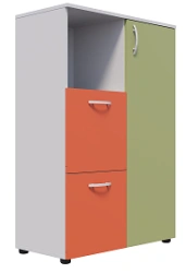 Wooden Cabinet-Shelf for Office and Home Use, Model Sh.7