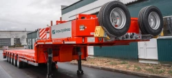 Specialized Sliding Platform Semi-Trailer Tversoyrmash 993951 Modification 0023