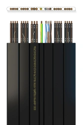 Combined Flat Elevator Cable KPLK 16x0.75+4x1.0+2x(4x0.25)+(2x0.25)e