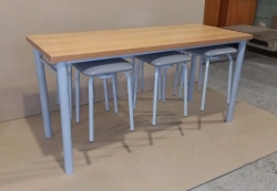 Dining Table with Hanging Stools, Art No. 033/2023