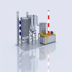 Gas Cleaning System for Neutralization and Coagulation - TYPHOON DRY