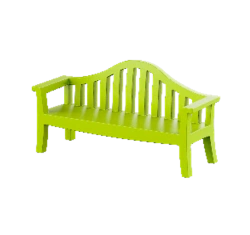 Romantic Province Outdoor Bench Without Lighting, Model 250