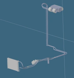 August 23BS-K525.01 Chassis Air Conditioner