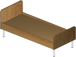 Wooden Children's Bed for Nurseries and Kindergartens - DSK-Furniture
