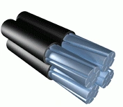 Self-Supporting Insulated Wire for Overhead Power Lines SIP-2