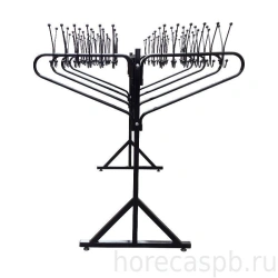 Rotating Coat Rack with Hooks EL 106.01.00-02