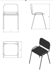 ISO Chair (Model STU.ISO)