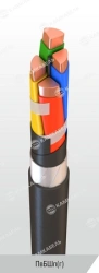 Power Cable with Copper Conductors, XLPE Insulation, Up to 1 kV, PVBShp(g)