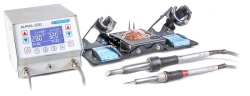 Dual Channel Soldering Station ALPHA-202 ~220V with 100W and 200W Soldering Irons