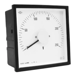 Panel Milliammeter, Ammeter, and Voltmeter Model C42412