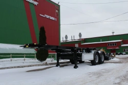 Trailer Chassis Model PS-18 Modification PS-18R with BPW Axle Unit