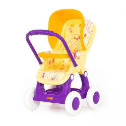 Stylish Doll Stroller №2 4-Wheel (in Bag), Art. 48158