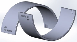 Bronze Alloy Lower Connecting Rod Bearing DZV.840.1004058