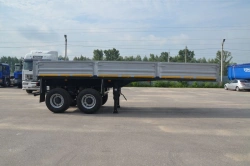 Tonar 974613 Side Trailer for International Cargo Transport