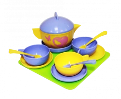 Tea Trio Tableware Set 1/14 for Kids
