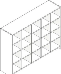 Pot Storage Rack for Preschool Toilets