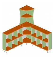 Goodwin Shelving Unit Art. S.07.13