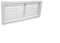 Fixed Blade Ventilation Grille ALN-K 200x300MM 0.45KG