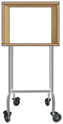 Educational Furniture Stand for Institutions - Model SI56.13.36.00