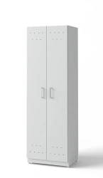 Wardrobe Cabinet for Clothing Storage in Laboratories - LK-600 SHG (Steel)