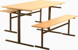 Dining Table with Bench, Model SO-2