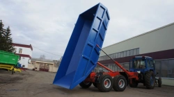 Tractor Semi-Trailer Dump for Liquid Fractions PTSZh-12