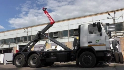 Container Garbage Truck WERNOX 67077-5N33 on MAZ-6312C3 Chassis