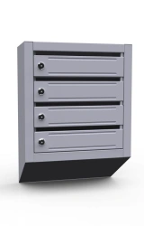 Metal Mailbox YAP-04 BS for Apartment Buildings