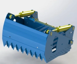 Silage Loading Attachment for Universal Agricultural Loader PKU-0.8