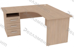 Corner Table B1 900-2500x900-2500x650-950mm (WxDxH)