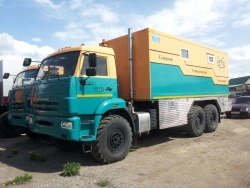 Perforation Station Laboratory LPS Model 6799D on KAMAZ-43118 Chassis